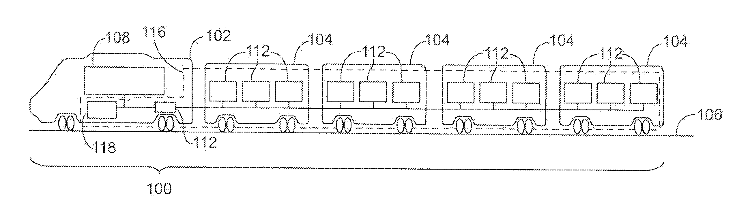 Powered distribution systems for powered rail vehicles