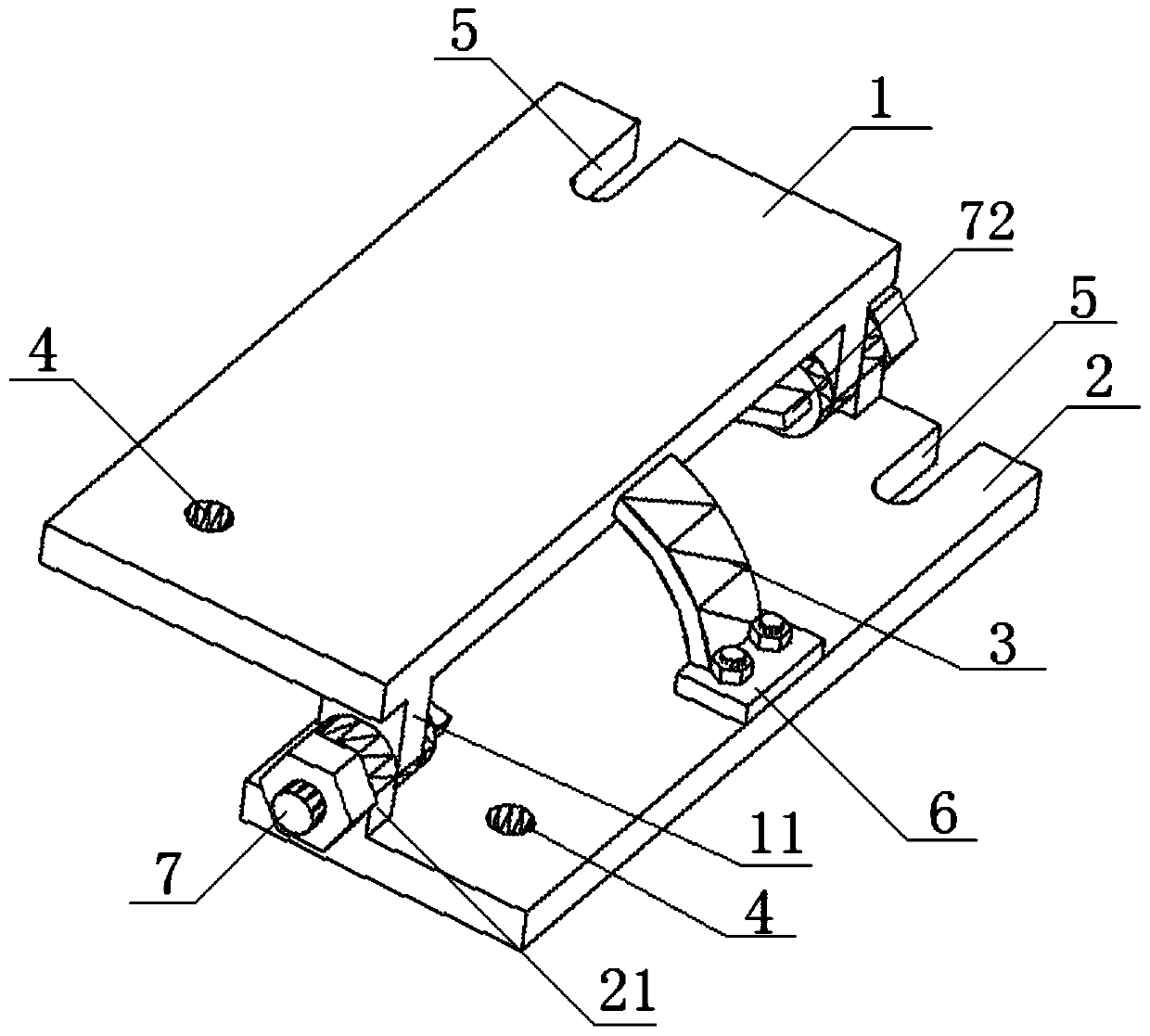 Lightning arrester leakage ammeter switching device