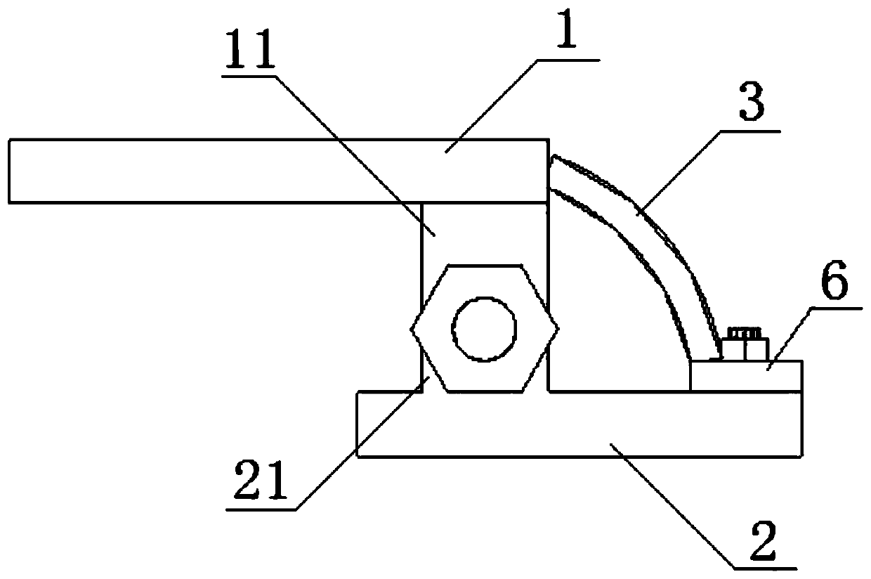 Lightning arrester leakage ammeter switching device