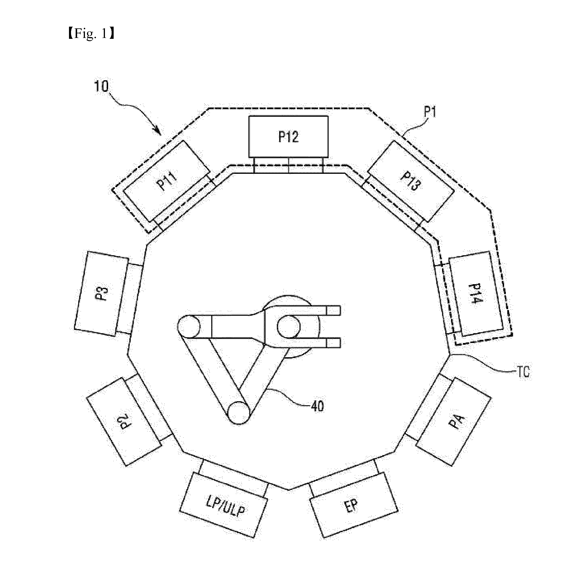 Device for manufacturing integrated thin film solar cell