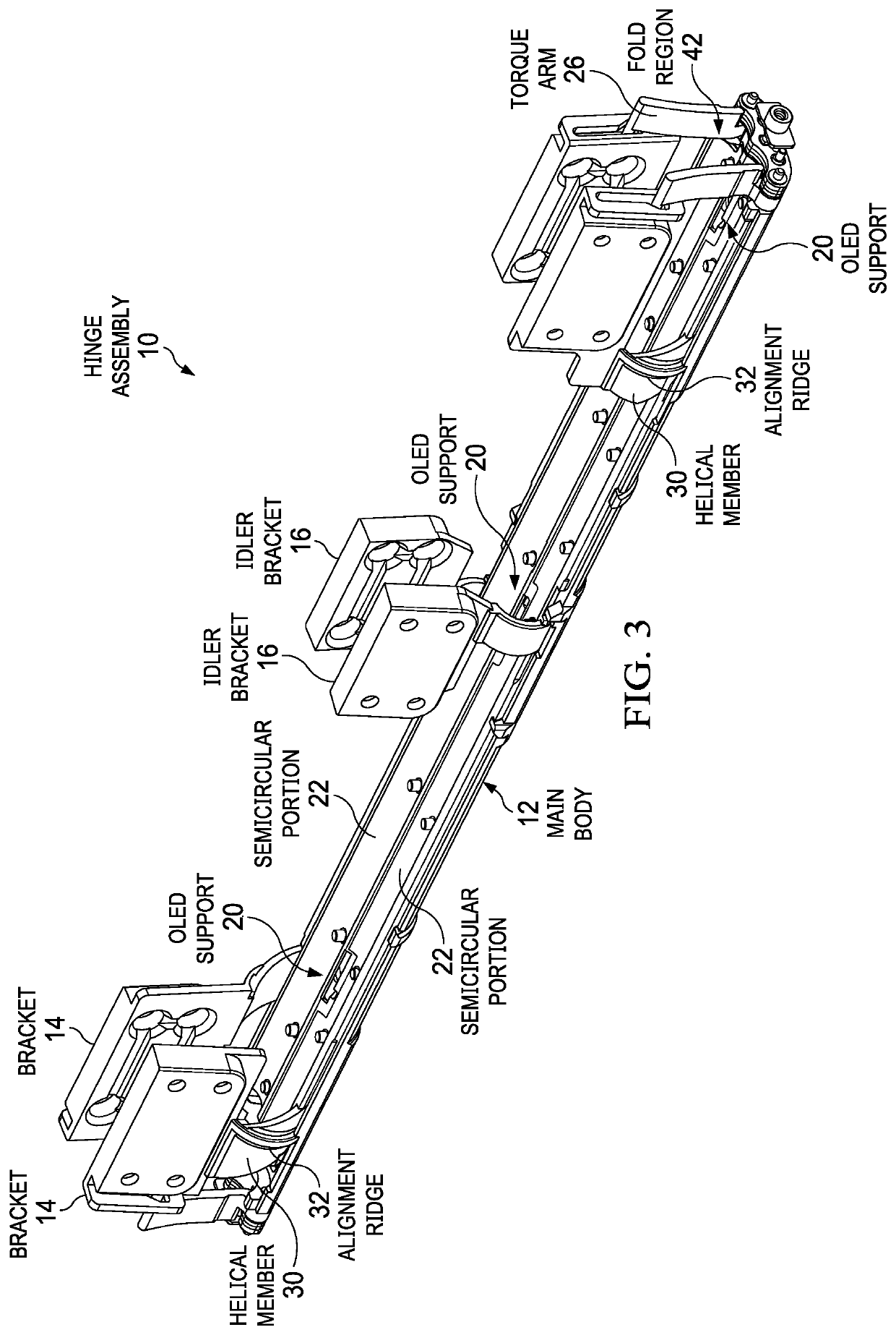 Synchronized dual axis pivot hinge