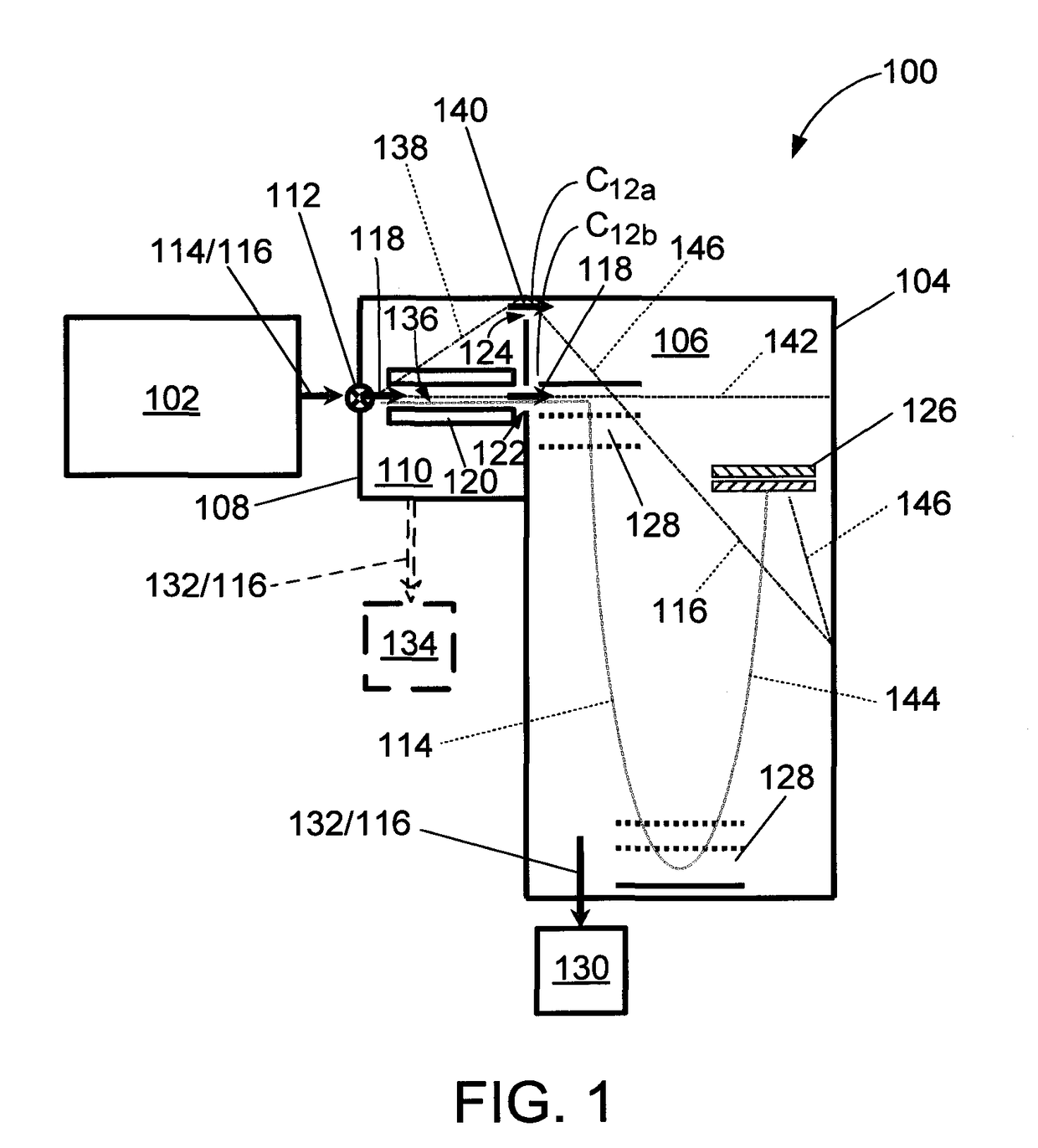 Systems for separating ions and neutrals and methods of operating the same