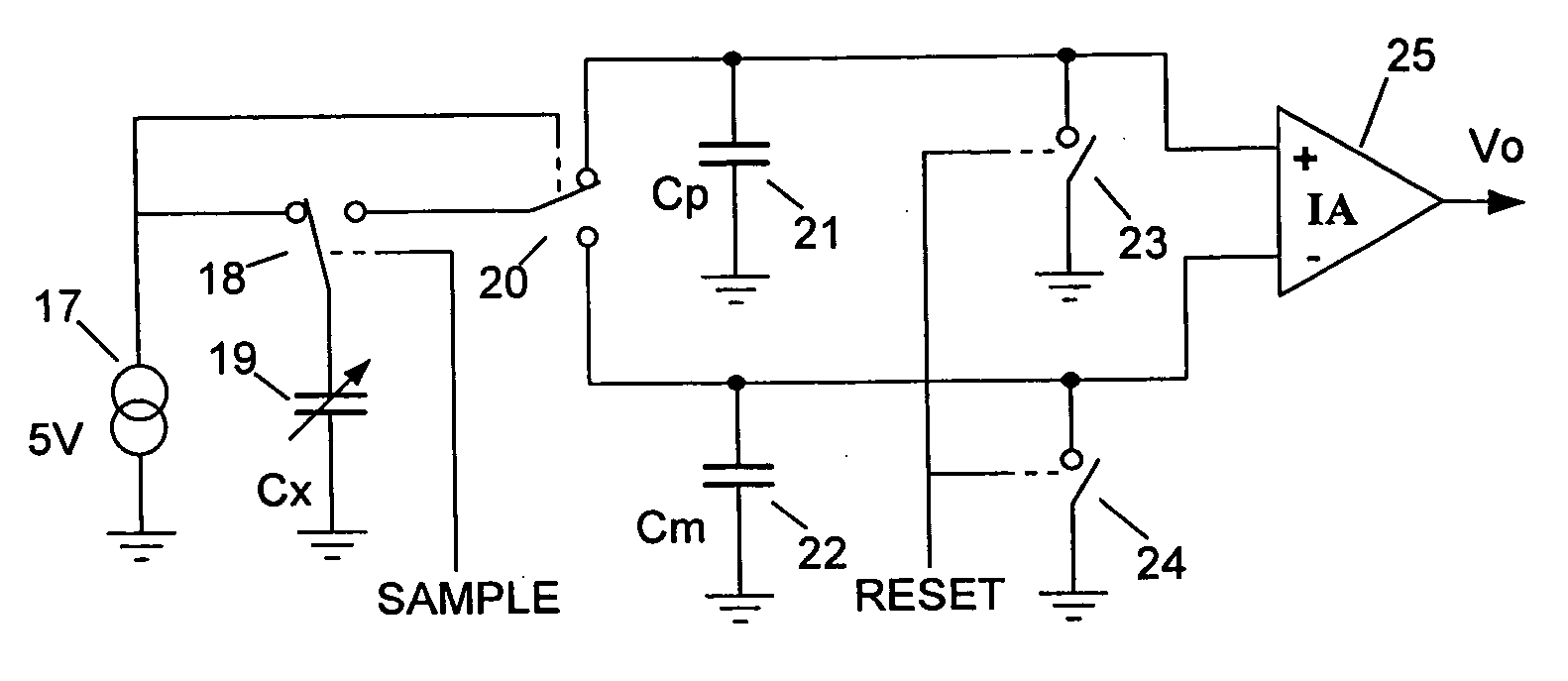 Capacitive measurement system