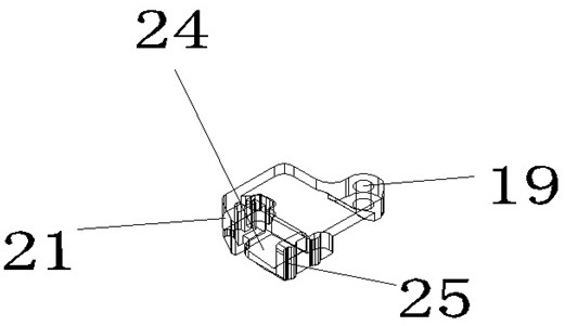 Fast-assembly guide rail buffer