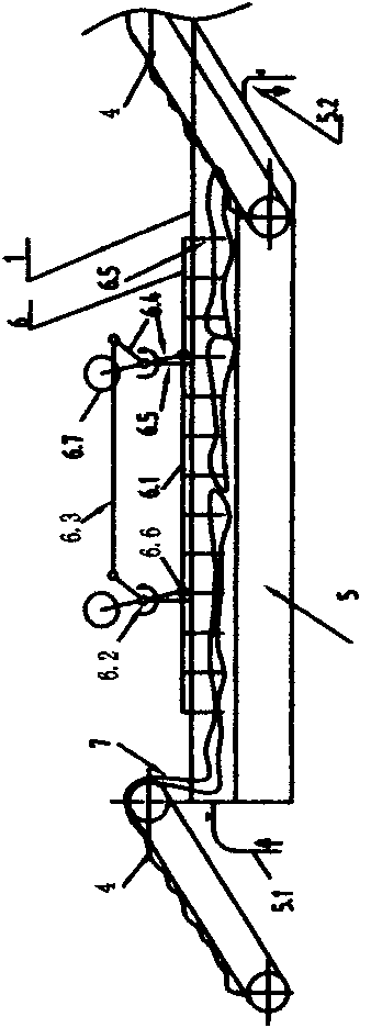 Ramie bast fiber washing and fiber drying linkage equipment