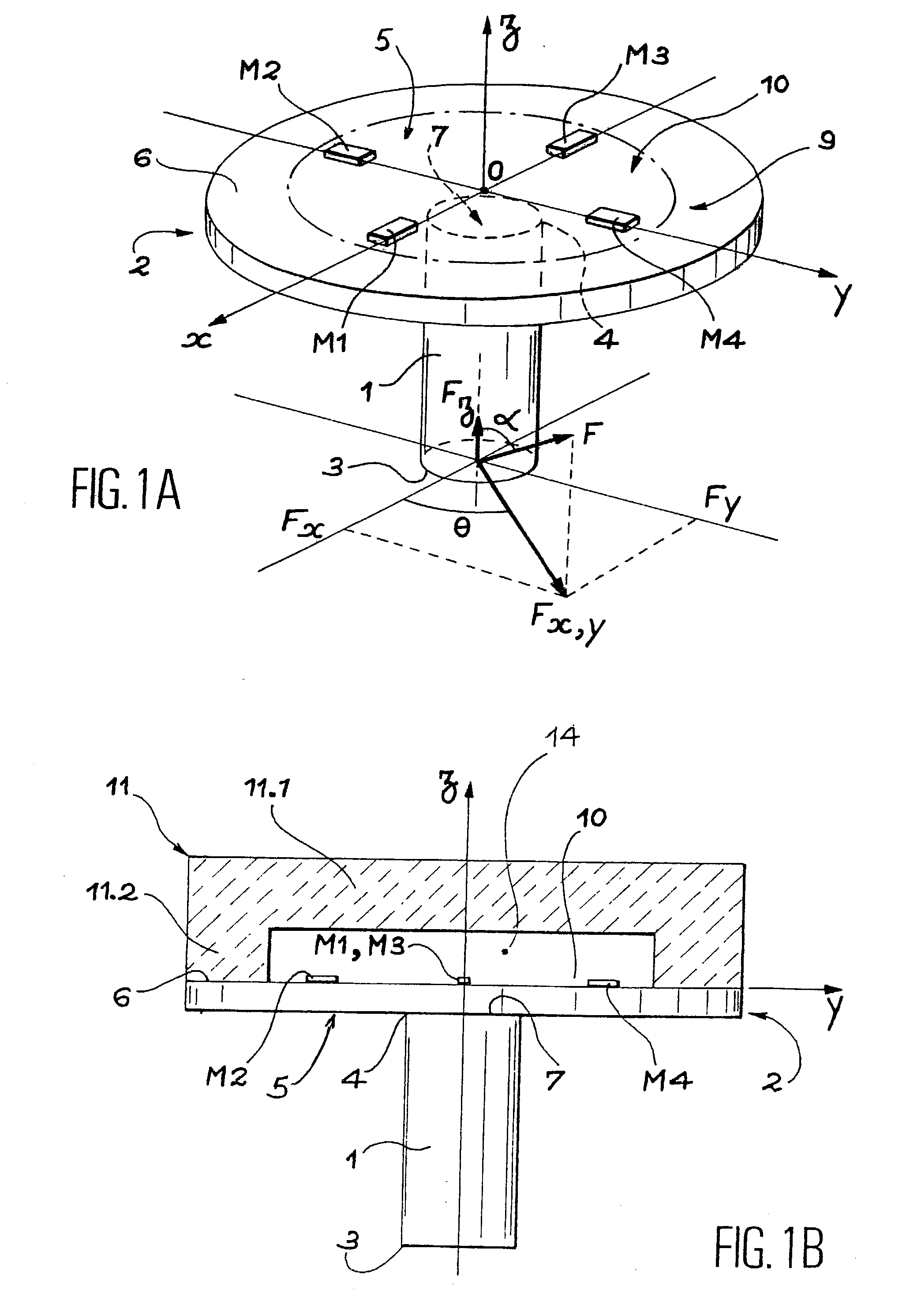 Tire comprising a measurement device