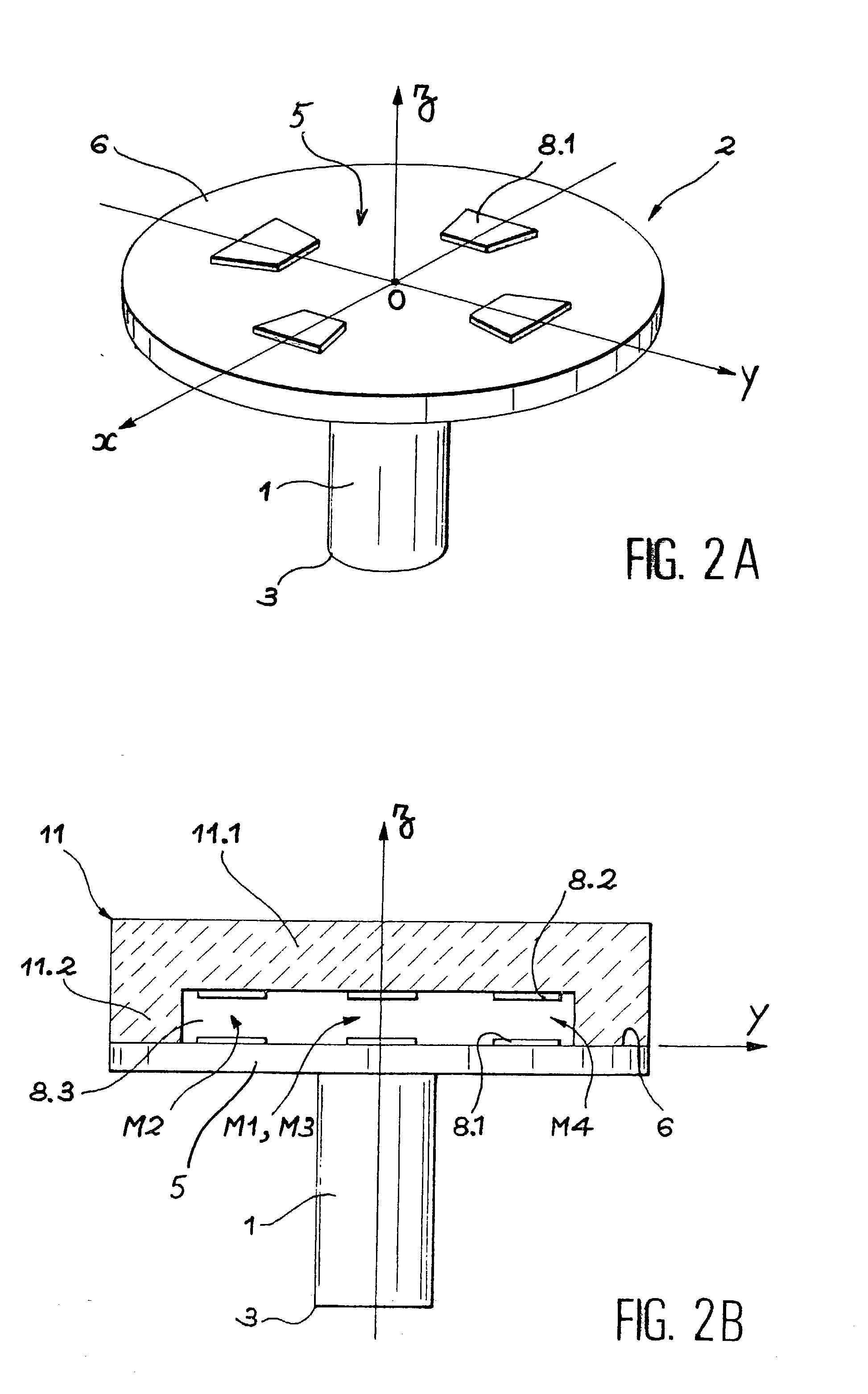 Tire comprising a measurement device