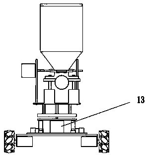 Movable tennis ball serving robot