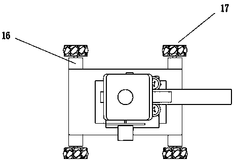 Movable tennis ball serving robot