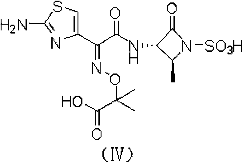 Aztreonam preparation method