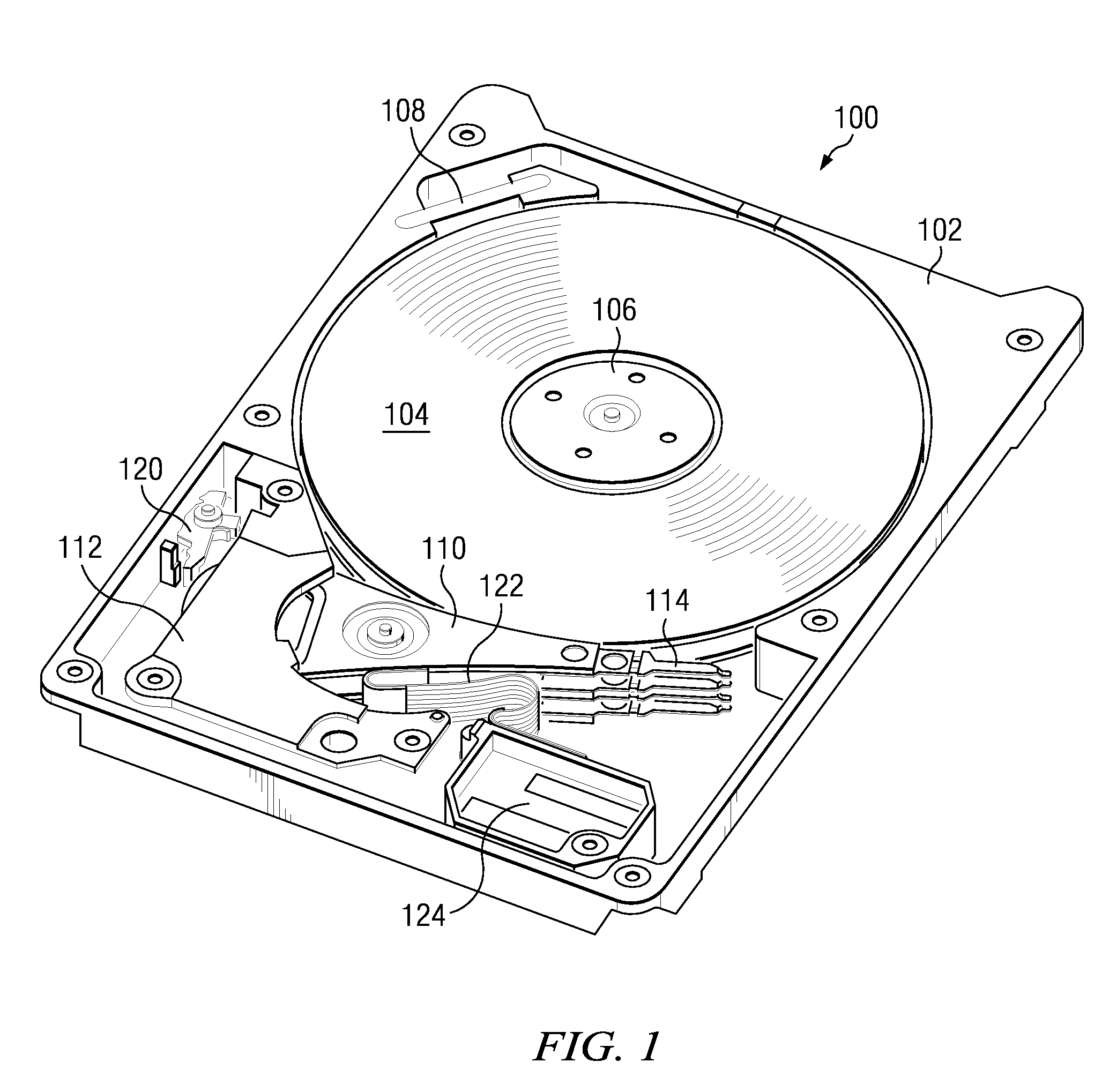 Head gimbal assembly having a load beam aperature over conductive heating pads that are offset from head bonding pads