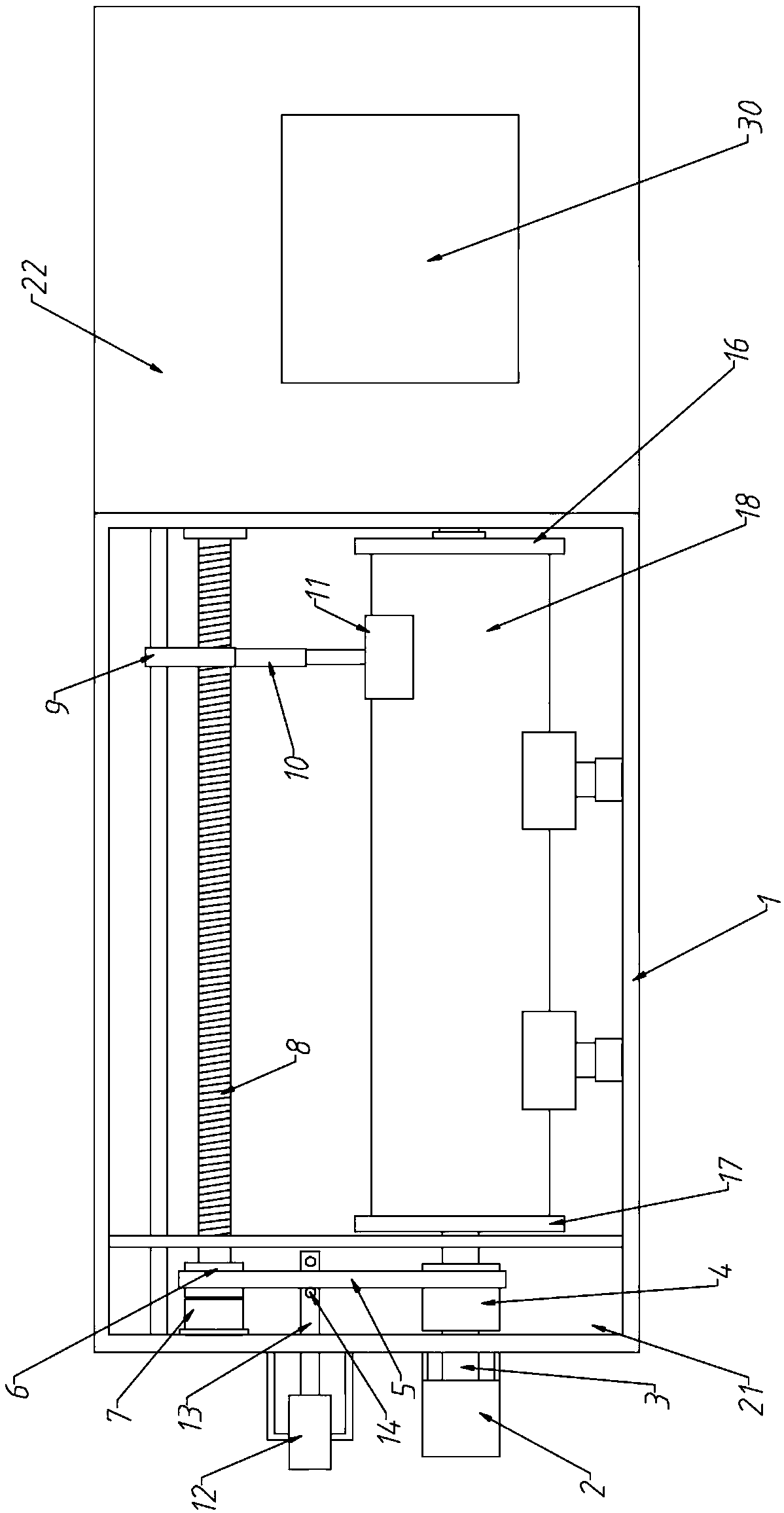 Semi-automatic natural gas pipeline sanding and polishing device