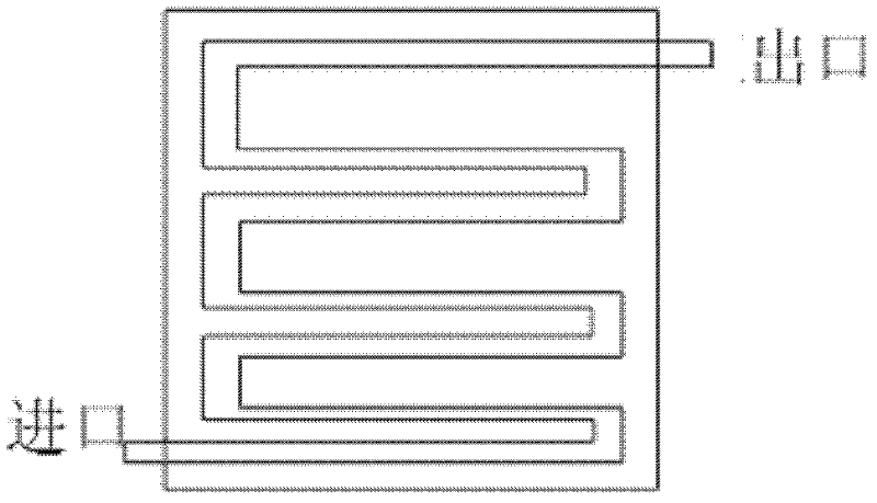 Device for degrading pollutant with electron beam radiation