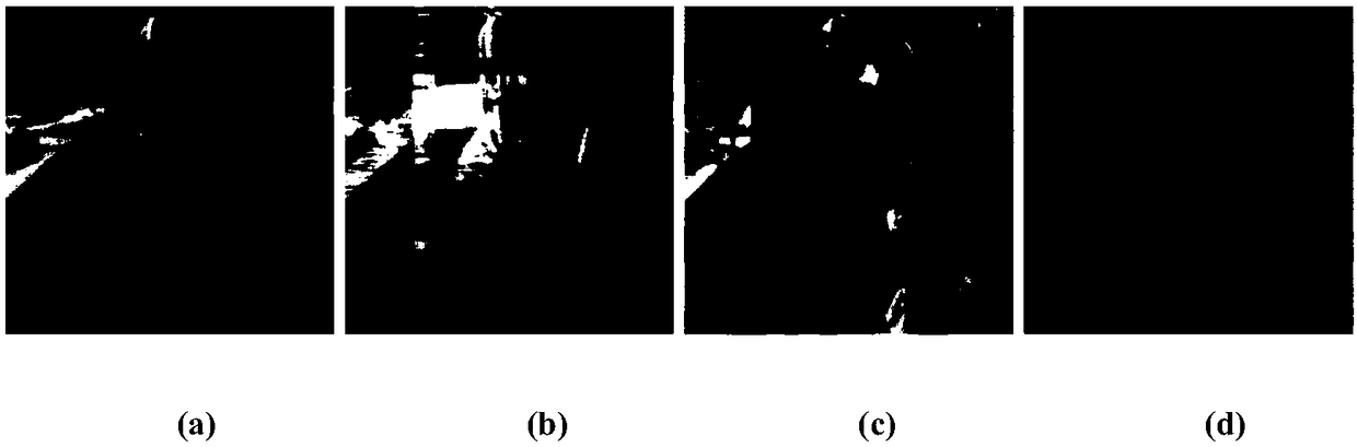 Image fusion method and apparatus based on latent low rank representation and structure tensor