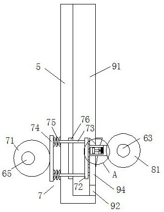 Paper feeding mechanism for invoice printer