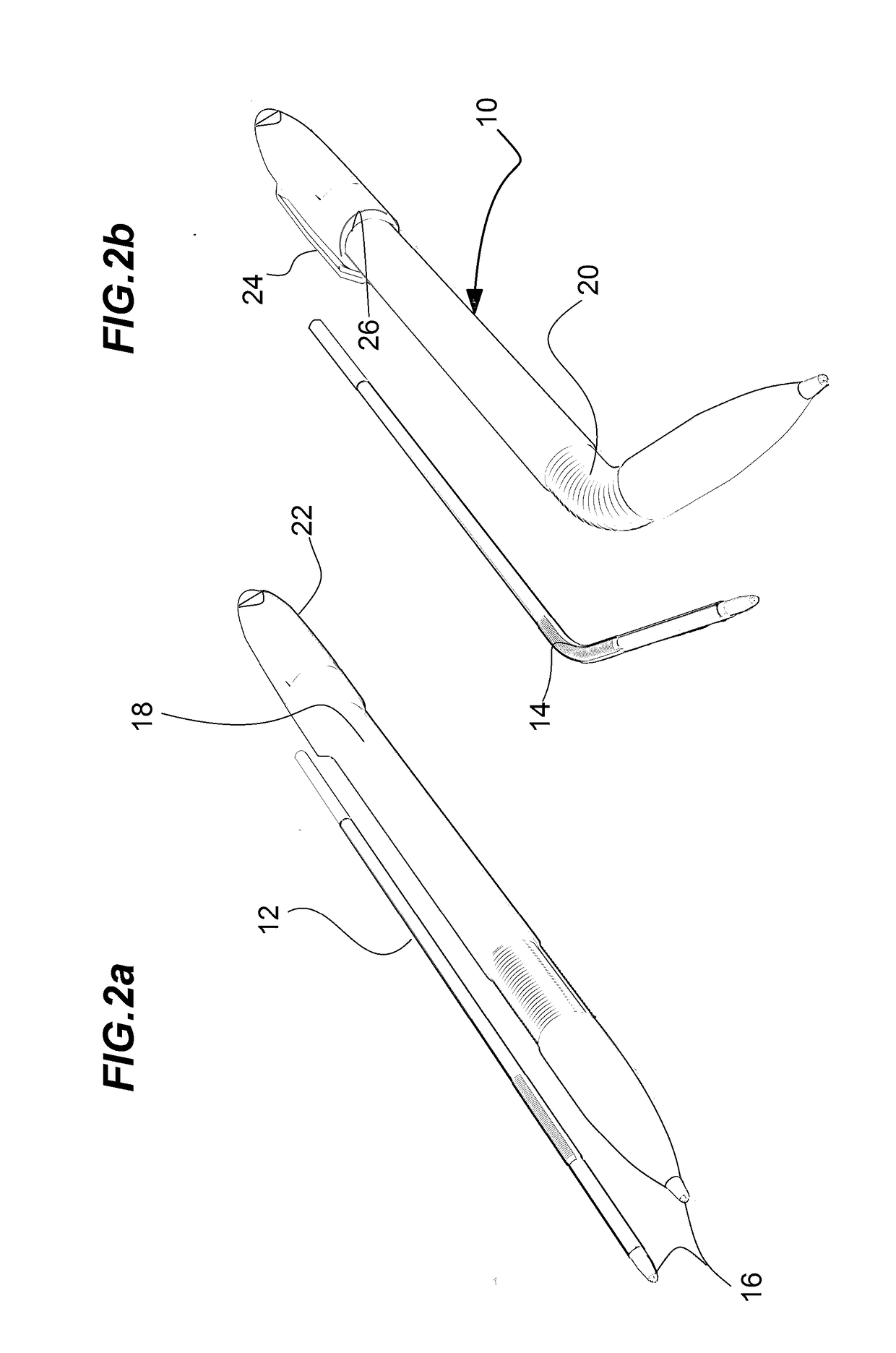 Angle-adjustable, gravity flow ink refill and pen