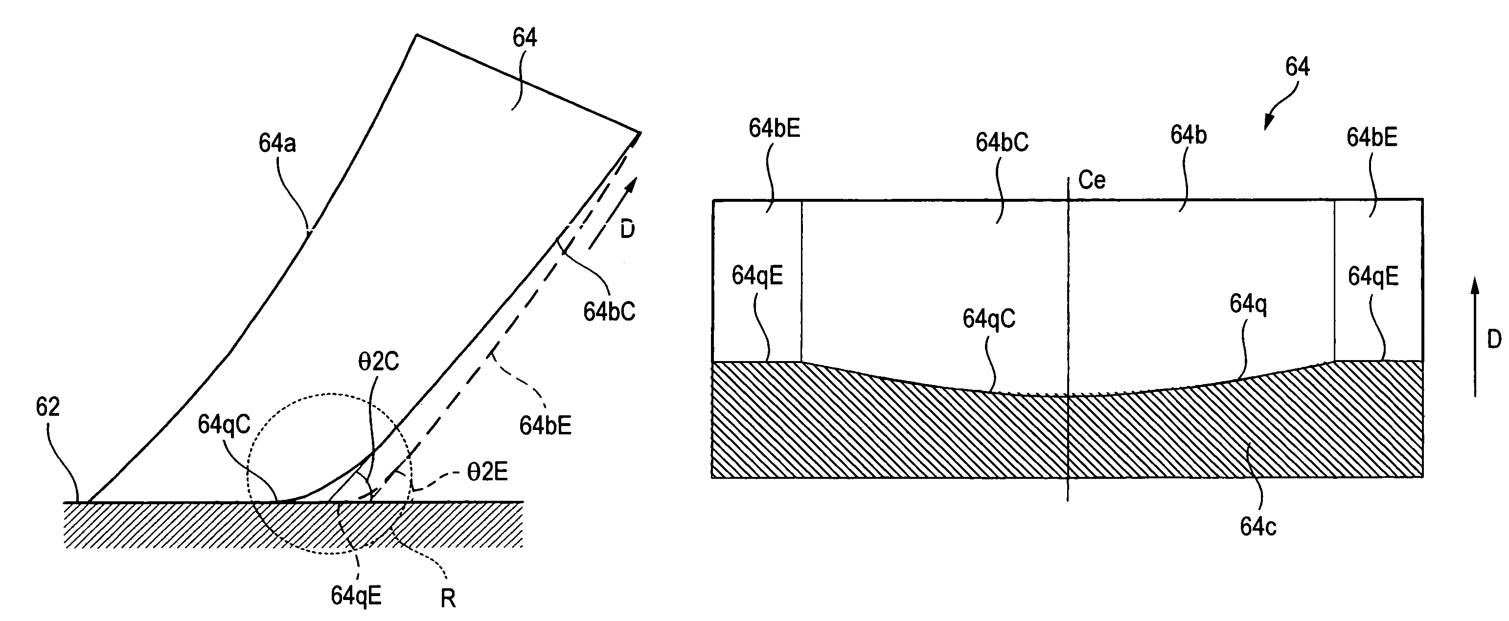 Fixing device with peeling member for an image forming apparatus