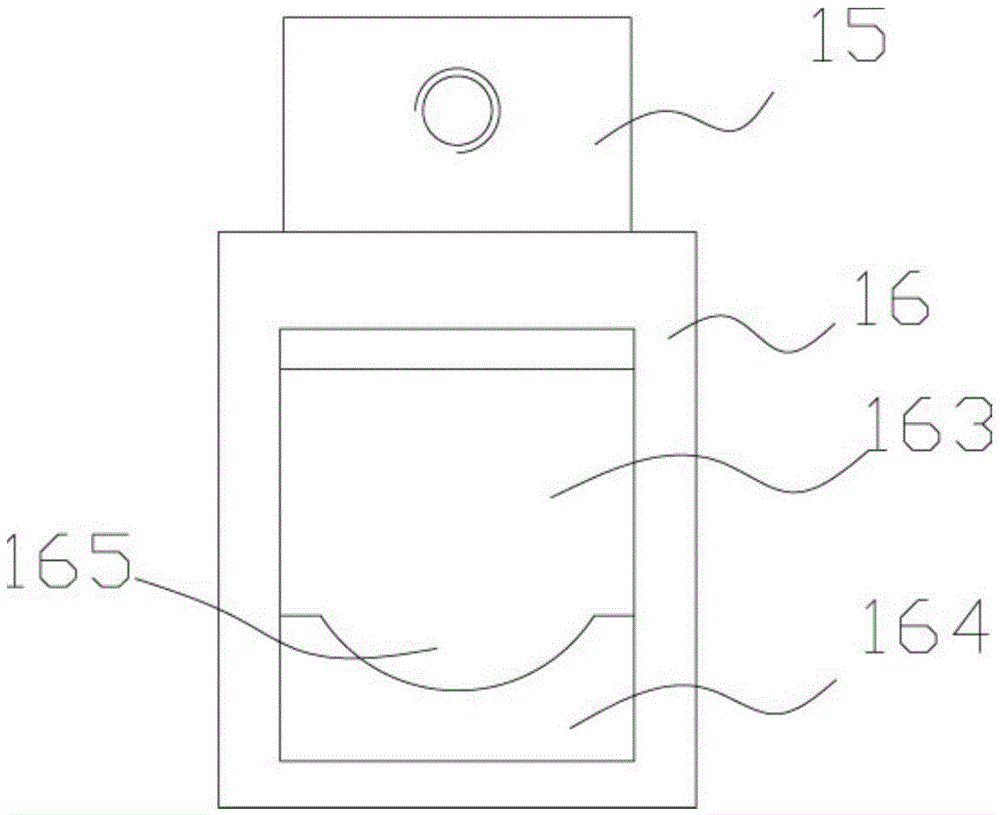 Reinforced clamping mechanism for conveying round steel