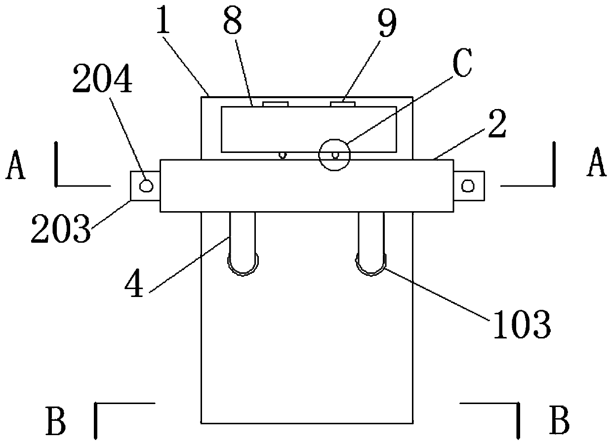 Fixing and automatic liquid dripping device for strut grafting of agricultural plants