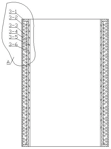 Storage barrel for preventing drawing from flanging and deforming for environmental design