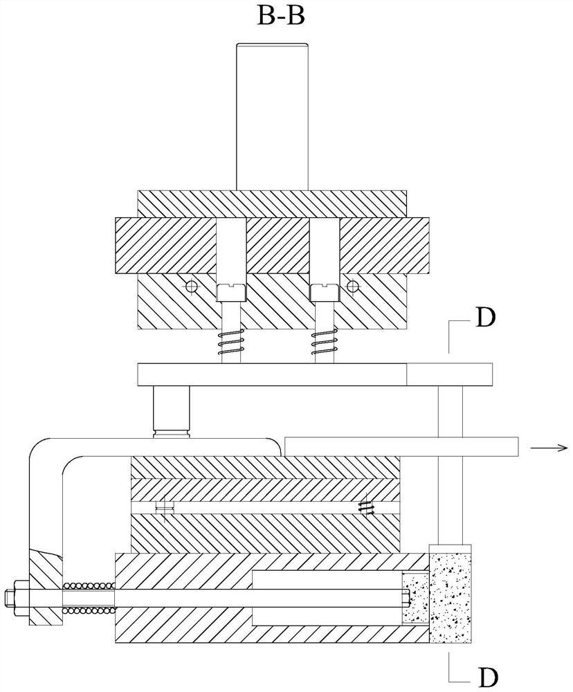 A nail punching device