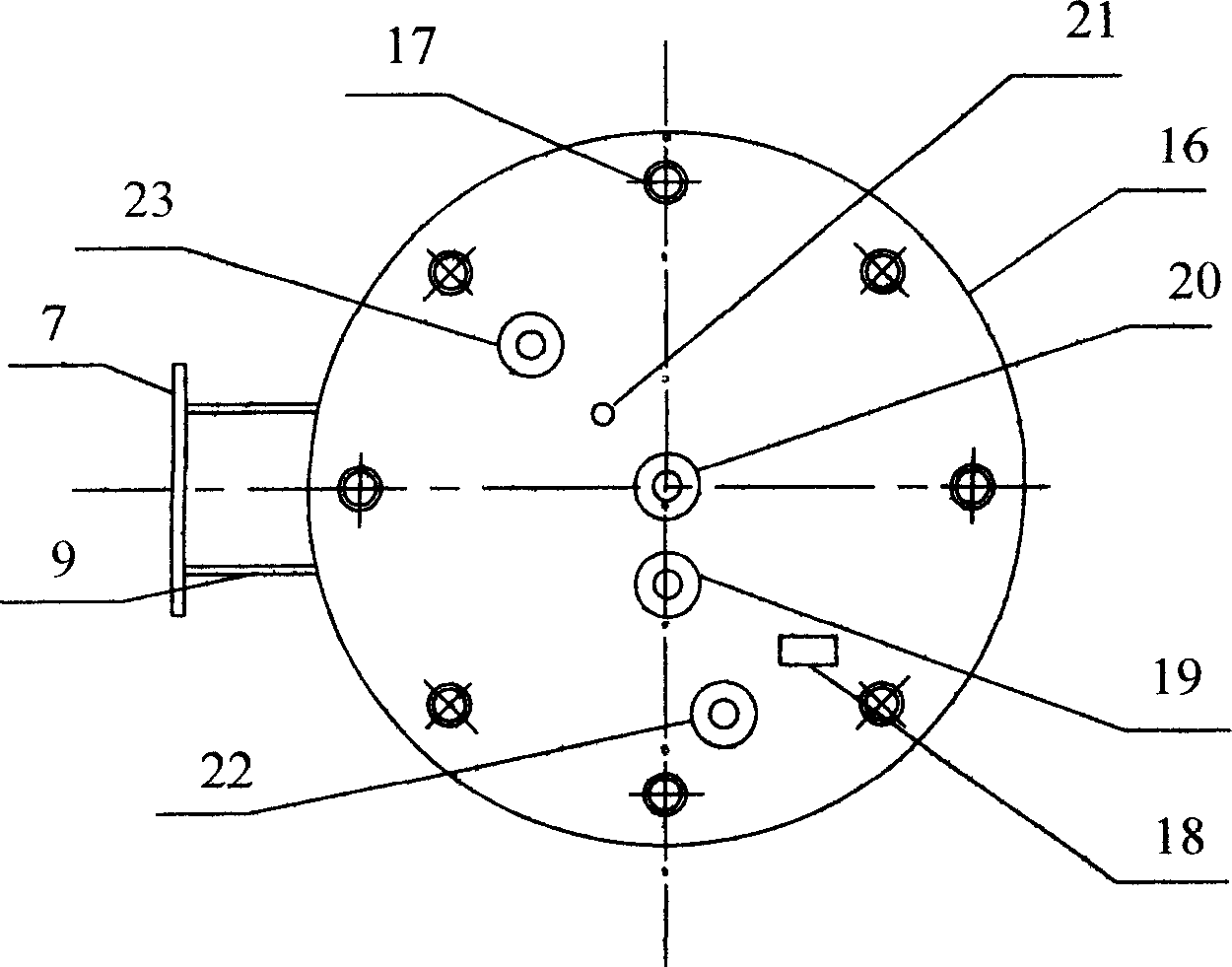 Pressure type microwave reactor