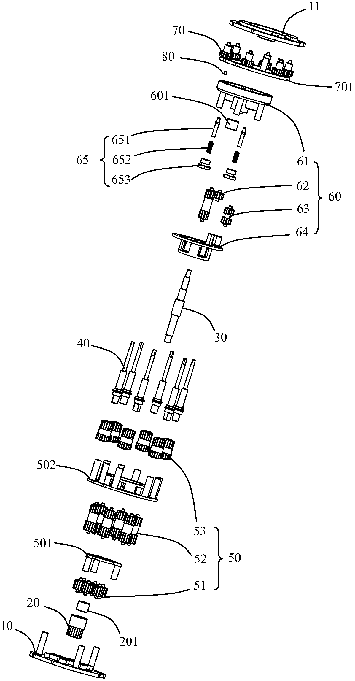 Antenna phase shifter transmission device