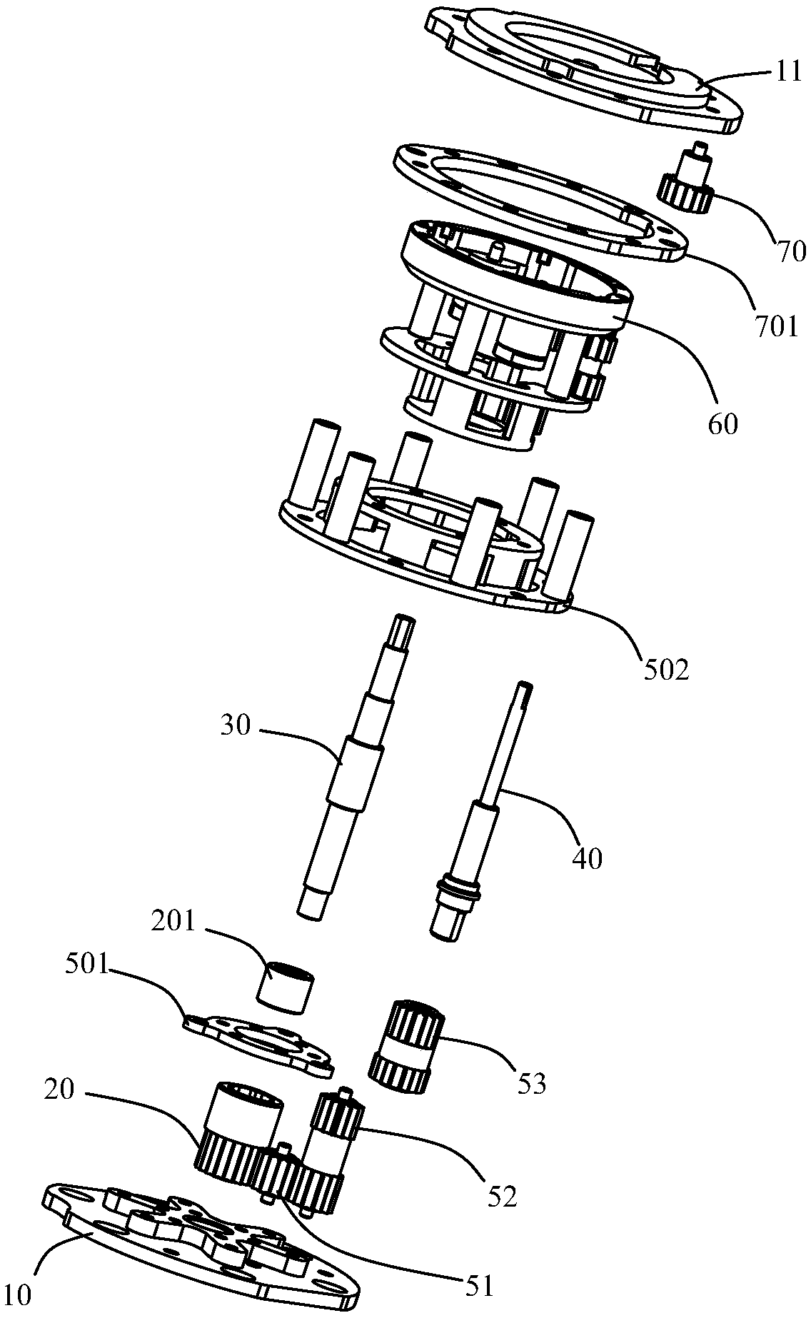 Antenna phase shifter transmission device