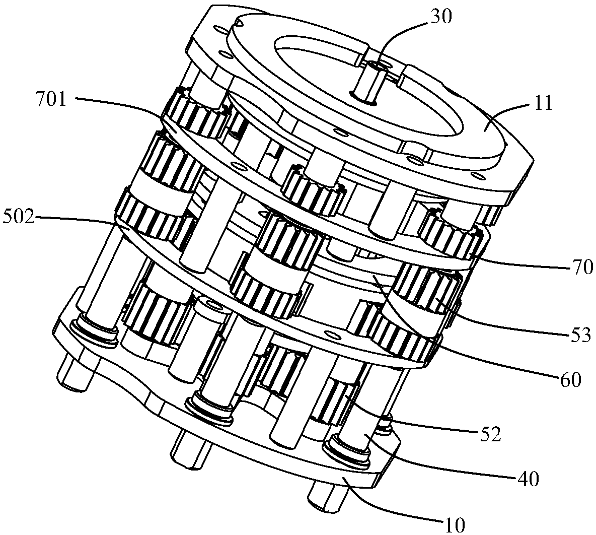 Antenna phase shifter transmission device