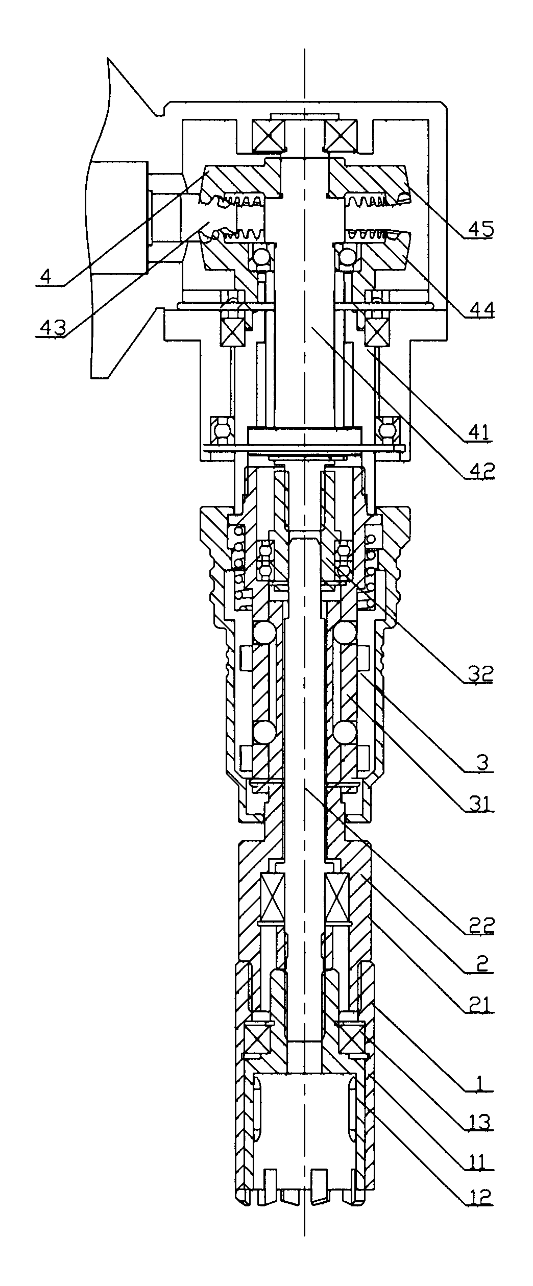 Rotary bisection drill