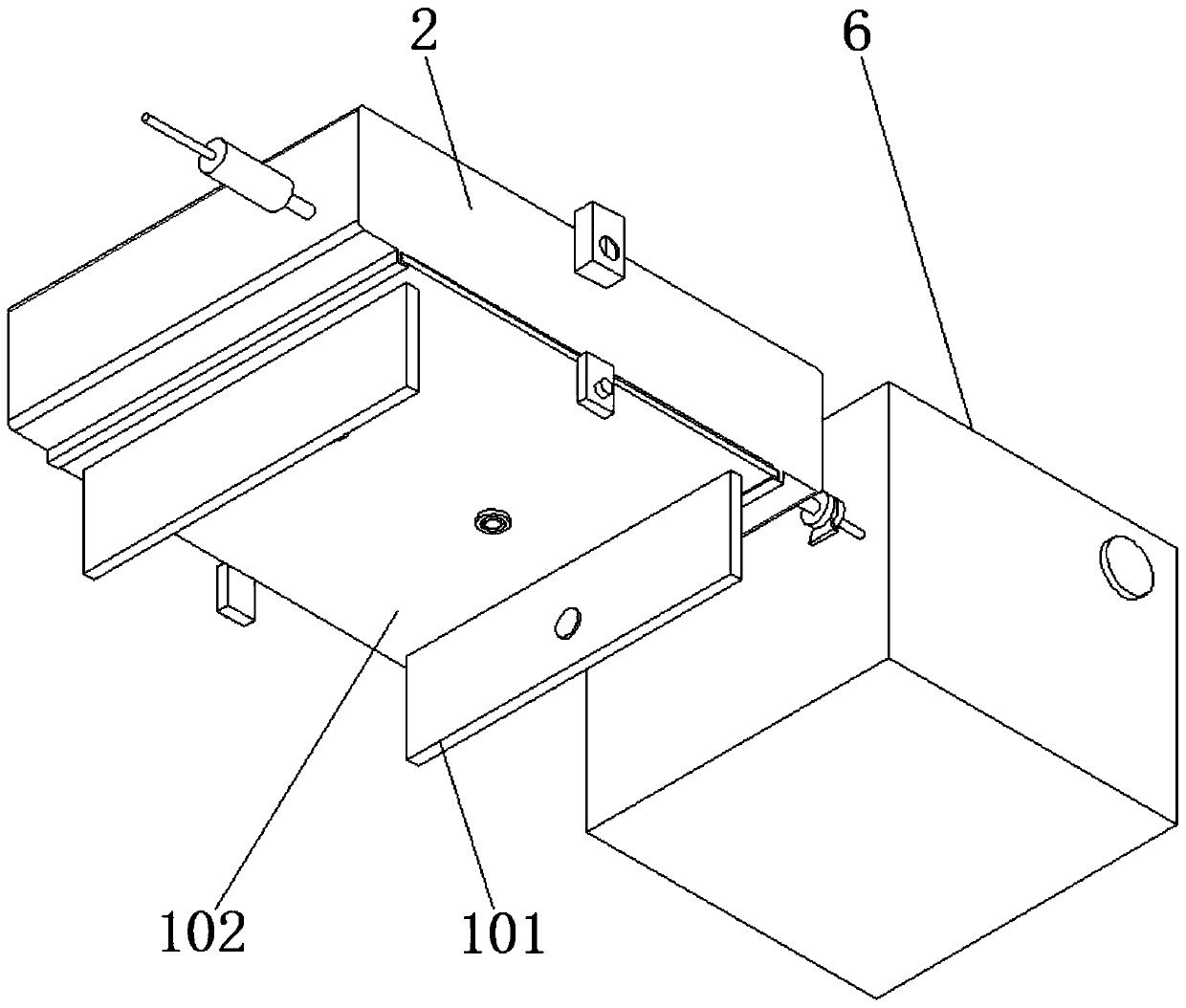 Solar water heat storage system used for heating