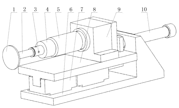 Manganese stripping high-frequency rapping apparatus of electrolytic manganese negative plate