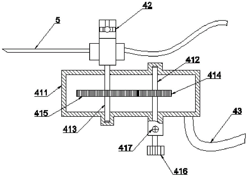 Ultrasonically-guided peripheral nerve block anesthesia stereotactic puncture device