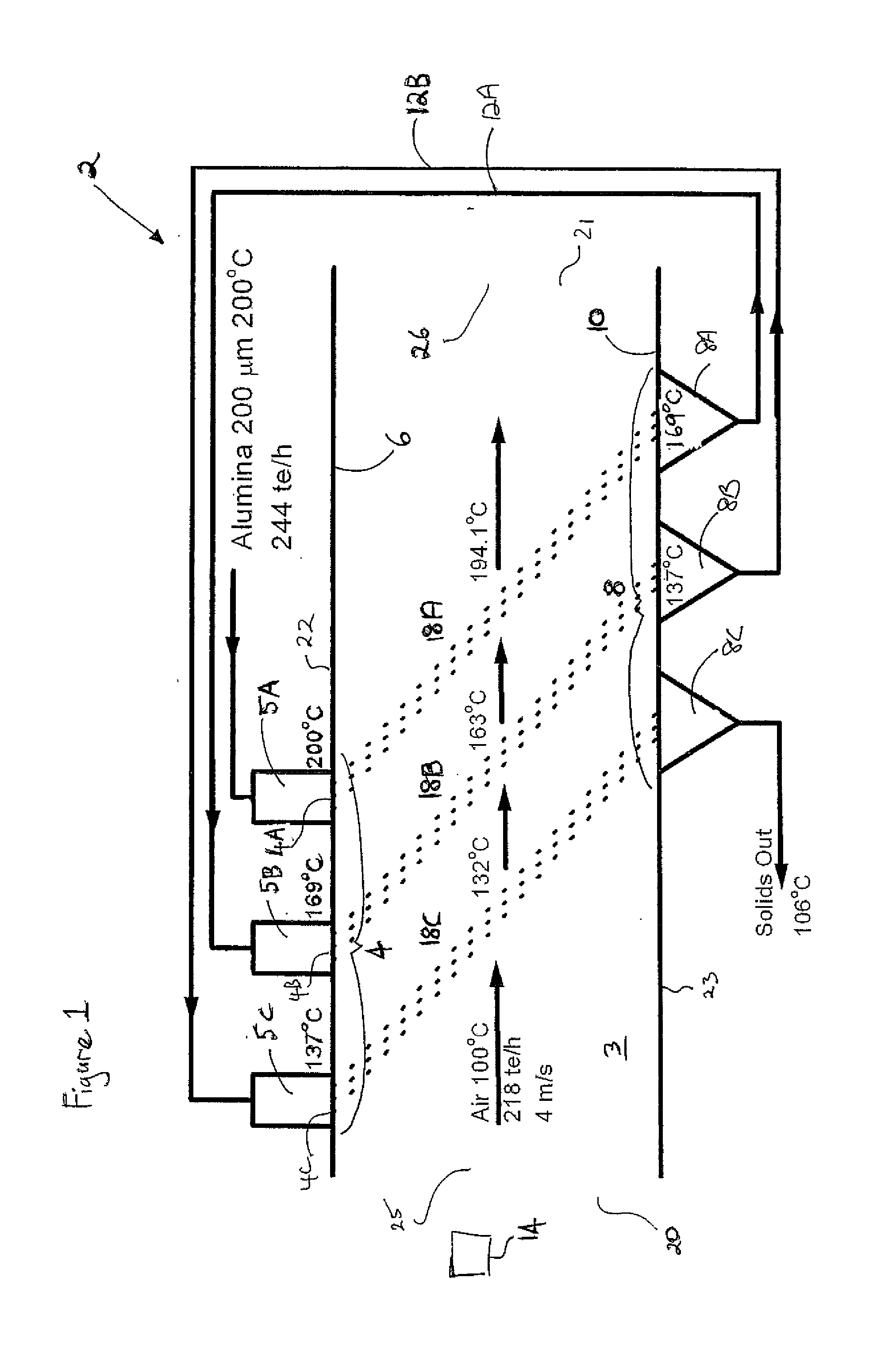 Gas-particle processor