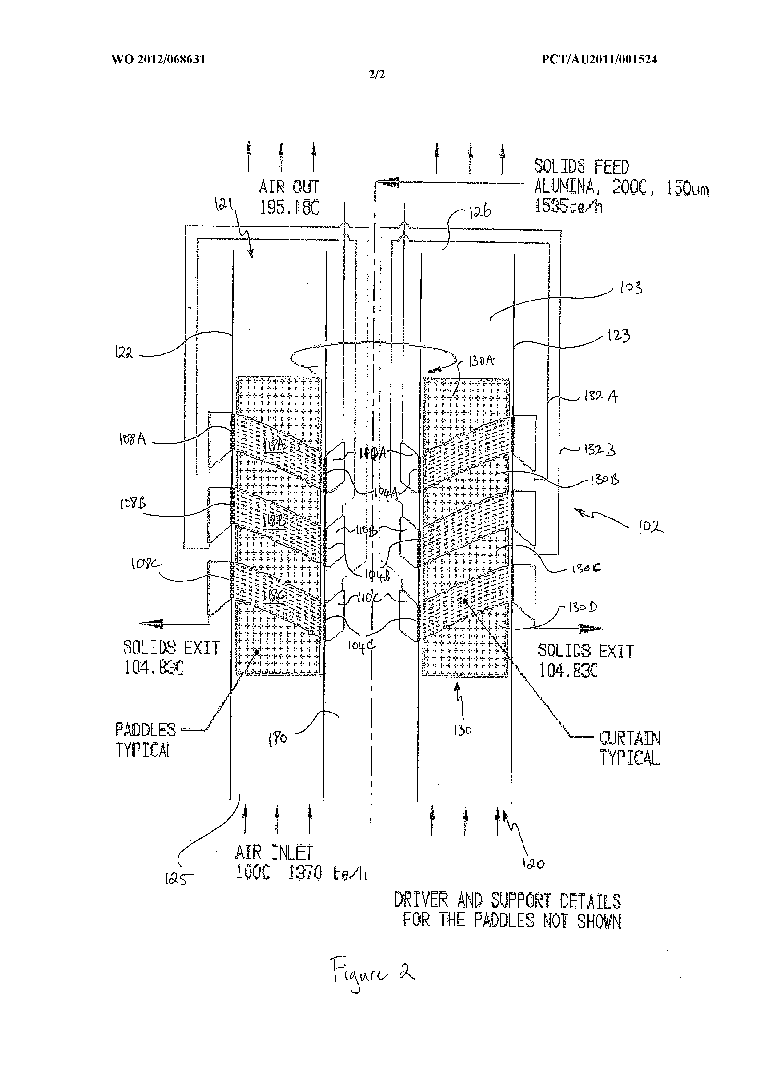 Gas-particle processor