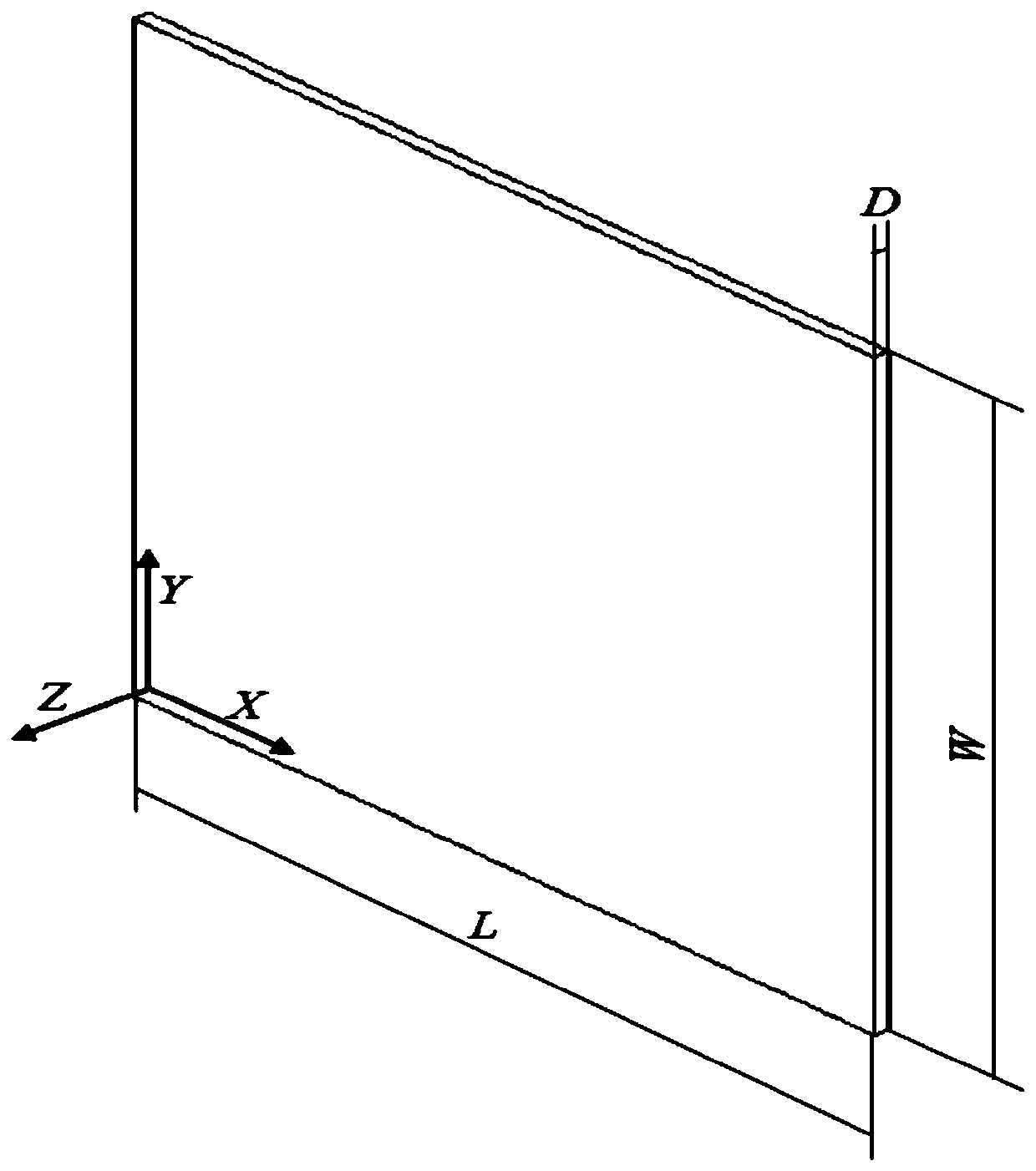 Method for constructing damage structure finite element model based on actually measured pitting corrosion data