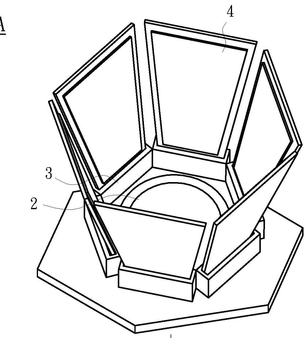 Modular solar power generation apparatus