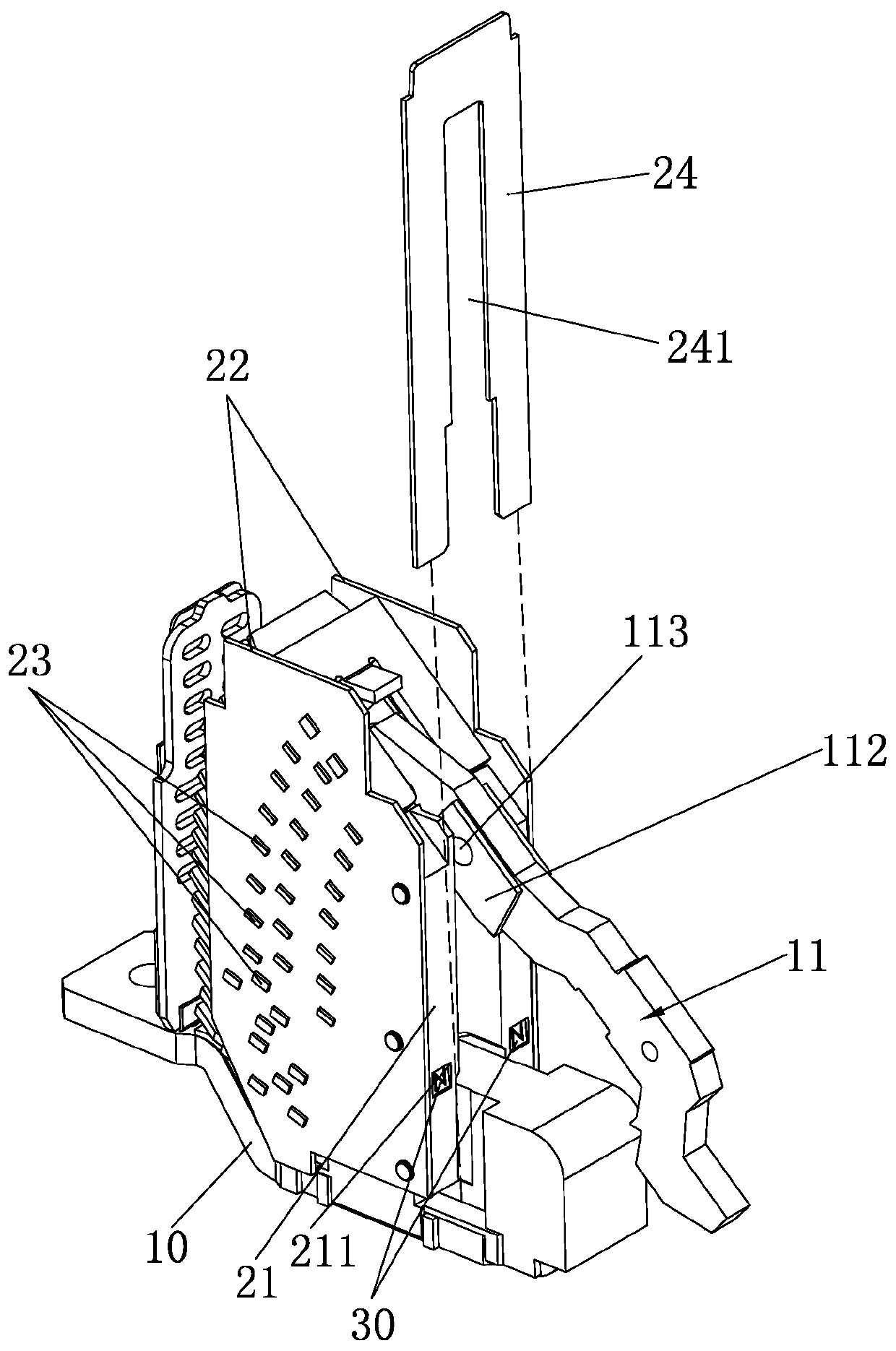 DC circuit breaker arc-extinguishing system