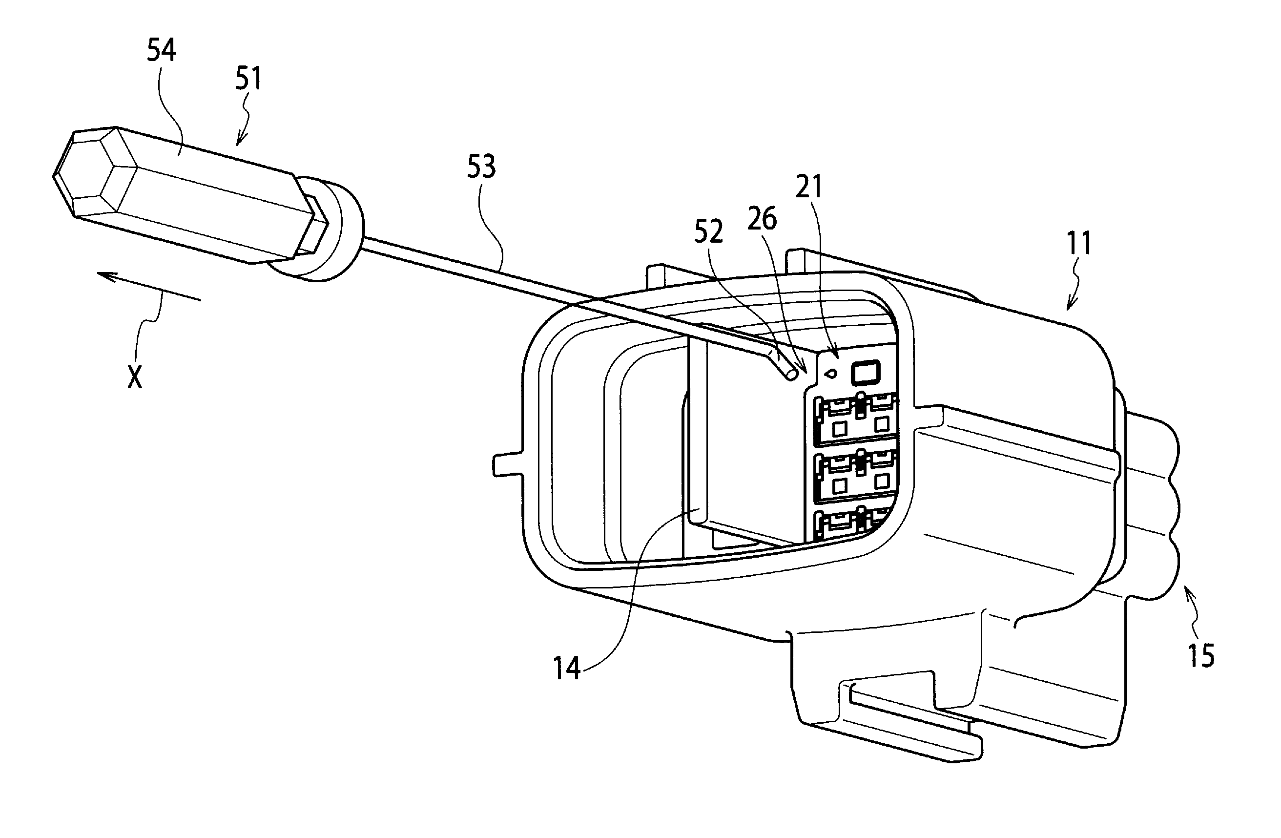 Holder lock structure