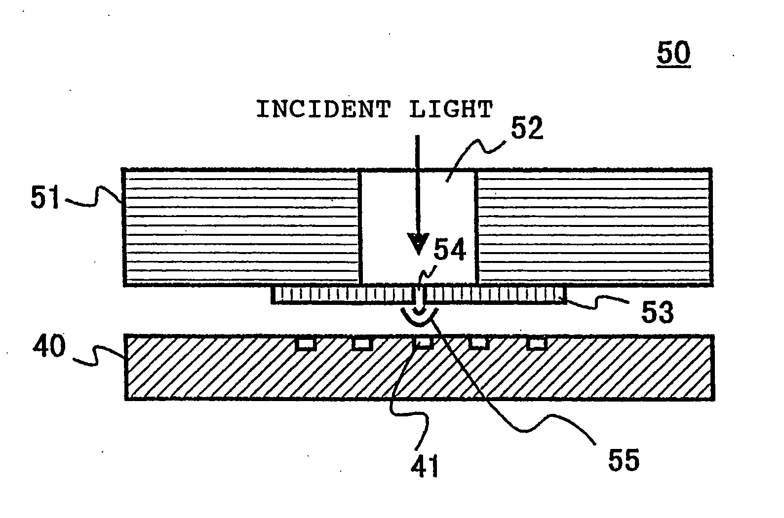 Near-field optical probe for reproducing information on a recording medium using near-field light