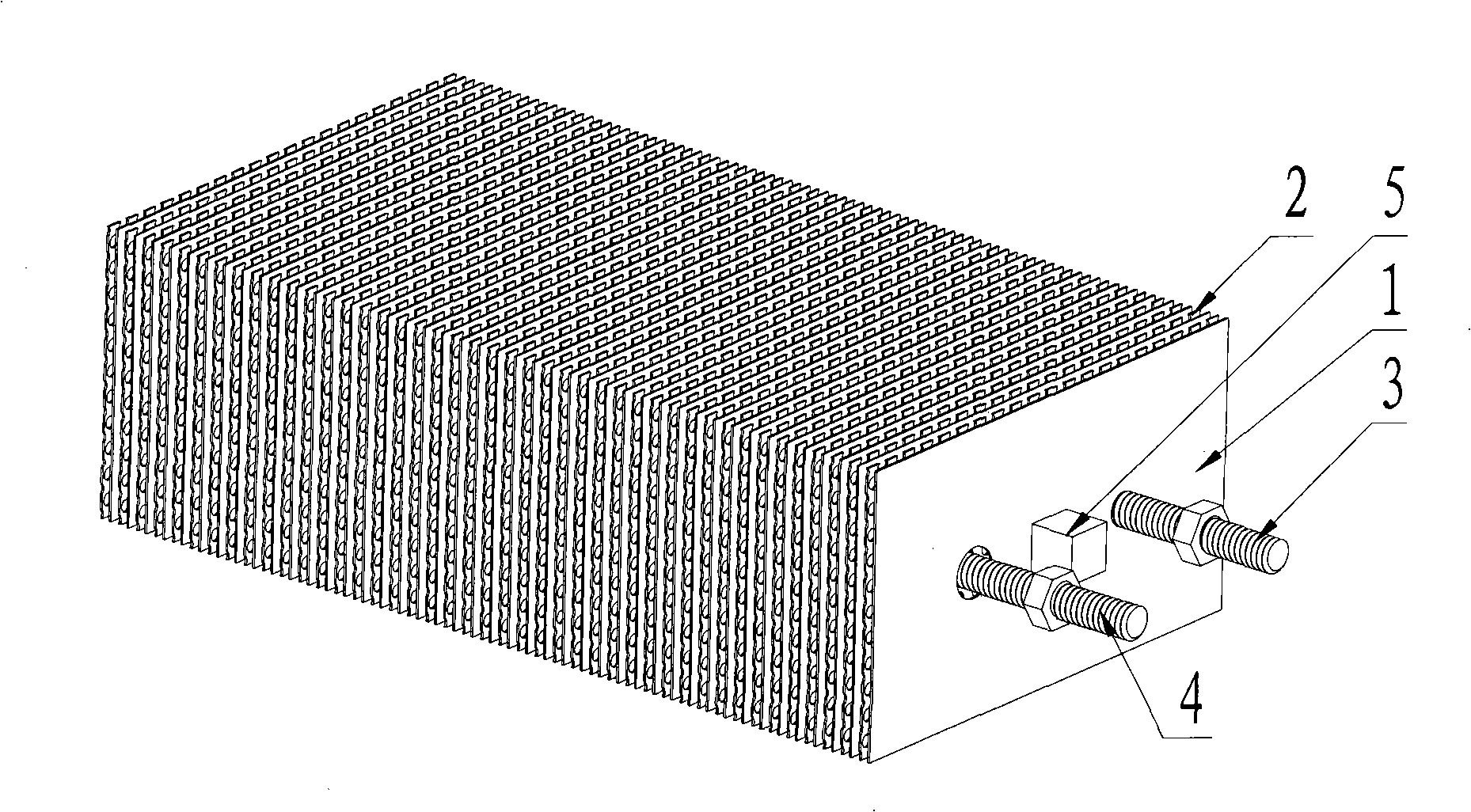 Water electrolysis apparatus for producing hydrogen gas as auxiliary fuel for engine by low current