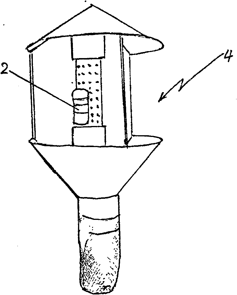 Semanotus bifasciatus attractant, attractant core and the method of producing the same