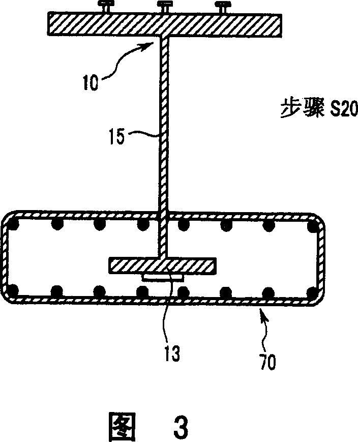 Manufacturing method for prestressed steel composite girder and prestressed steel composite girder thereby