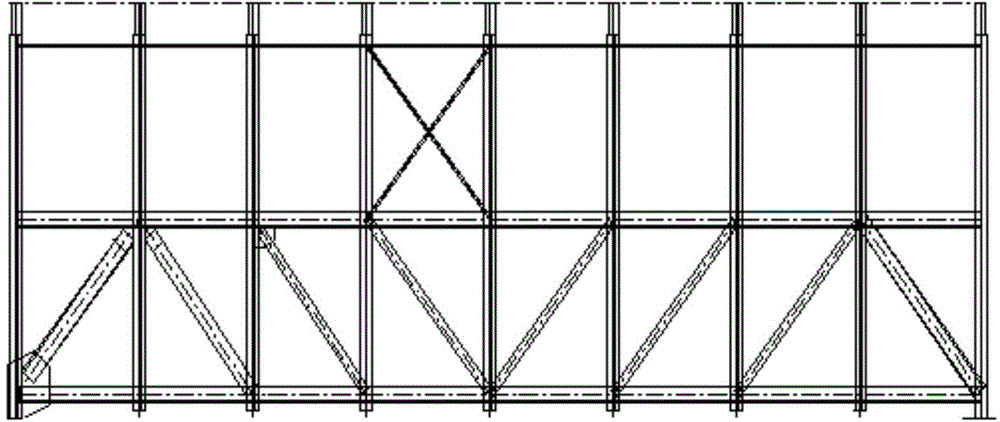 Grouping and air-pairing installation method for corridor