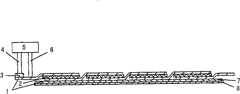 Method for welding crystalline silicon solar energy assembly bus bar and interconnector