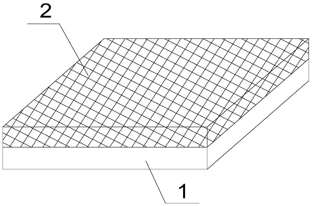 Acellular dermal matrix-guided tissue regeneration membrane material and its preparation method and application