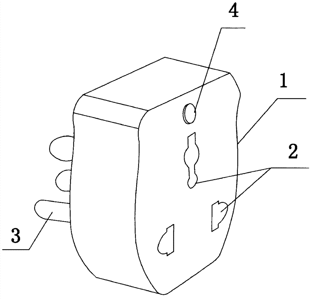 Network-based socket type electric energy management instrument