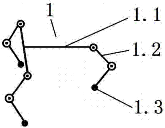 Series-parallel walking robot construction method and series-parallel walking robot