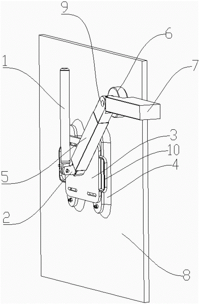 Robot for wall and floor paving