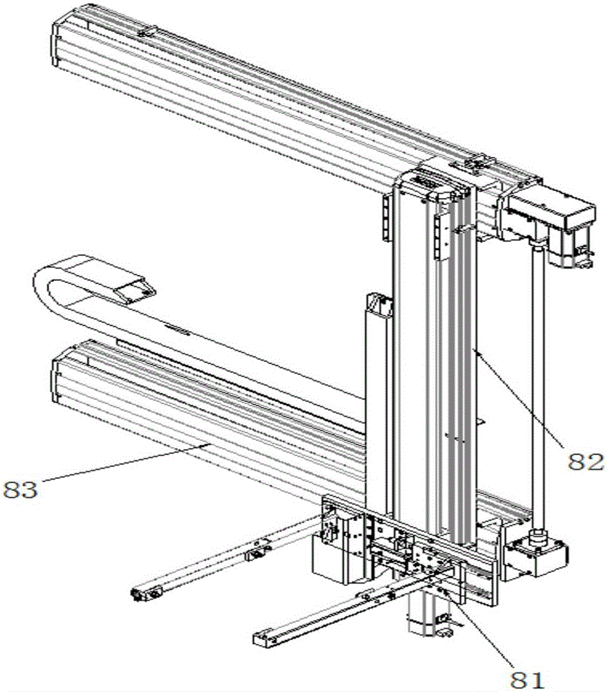 Automatic printed circuit board (PCB) tool storing and taking device and method